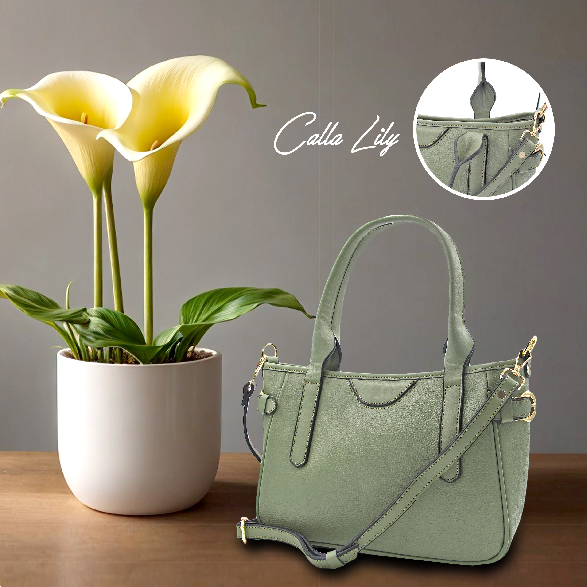 کیف دوشی زنانه مدل چرم طبیعی کد MRS145F