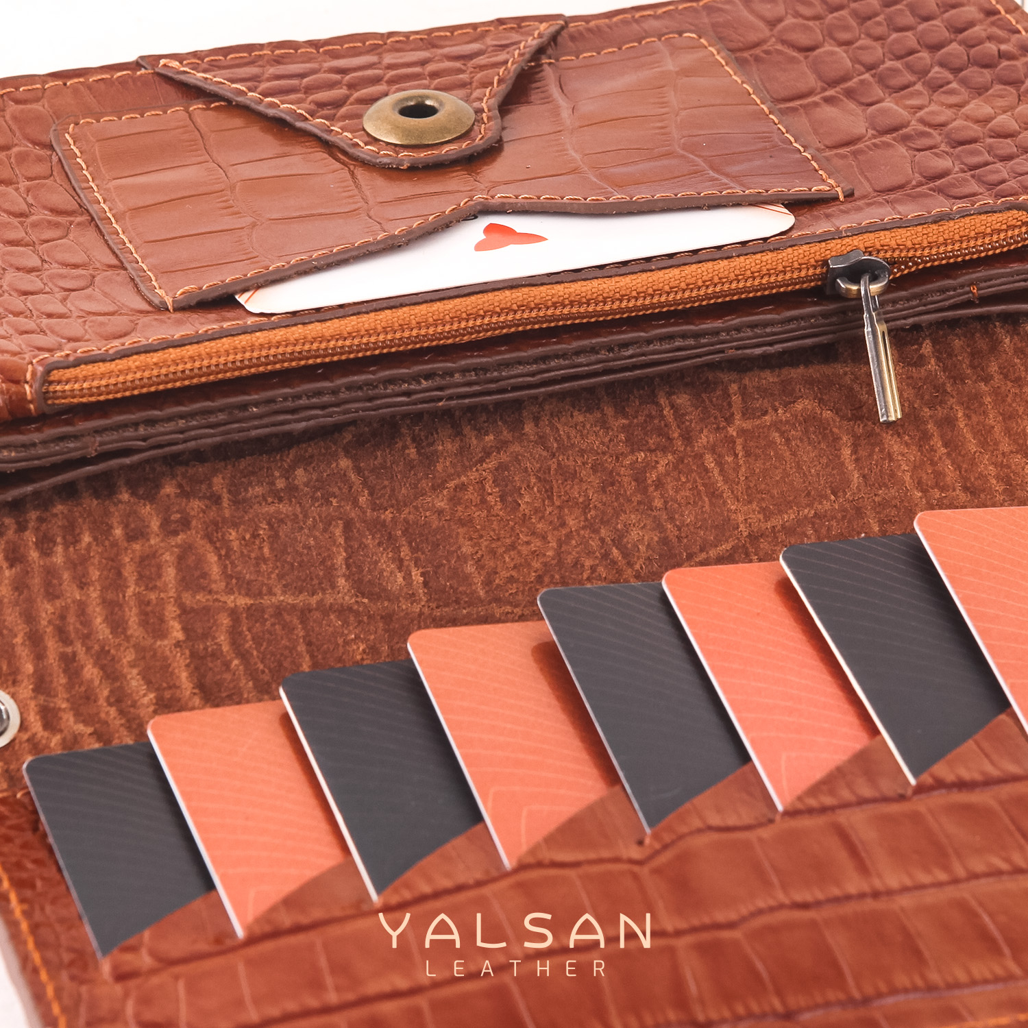 کیف پول چرم یلسان مدل رادیس کد GC-02-014