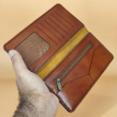 کیف پول خانه چرم آنا مدل 31113