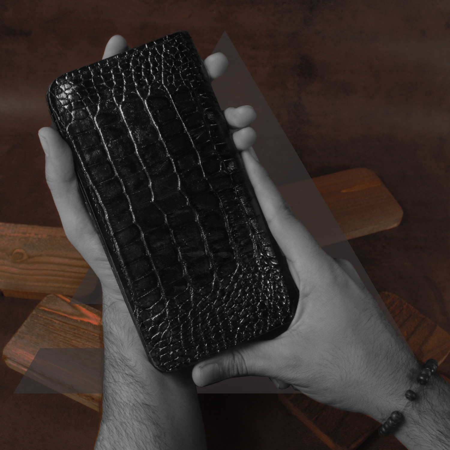 ست هدیه مردانه چرم آراهمراه مدل ASET49