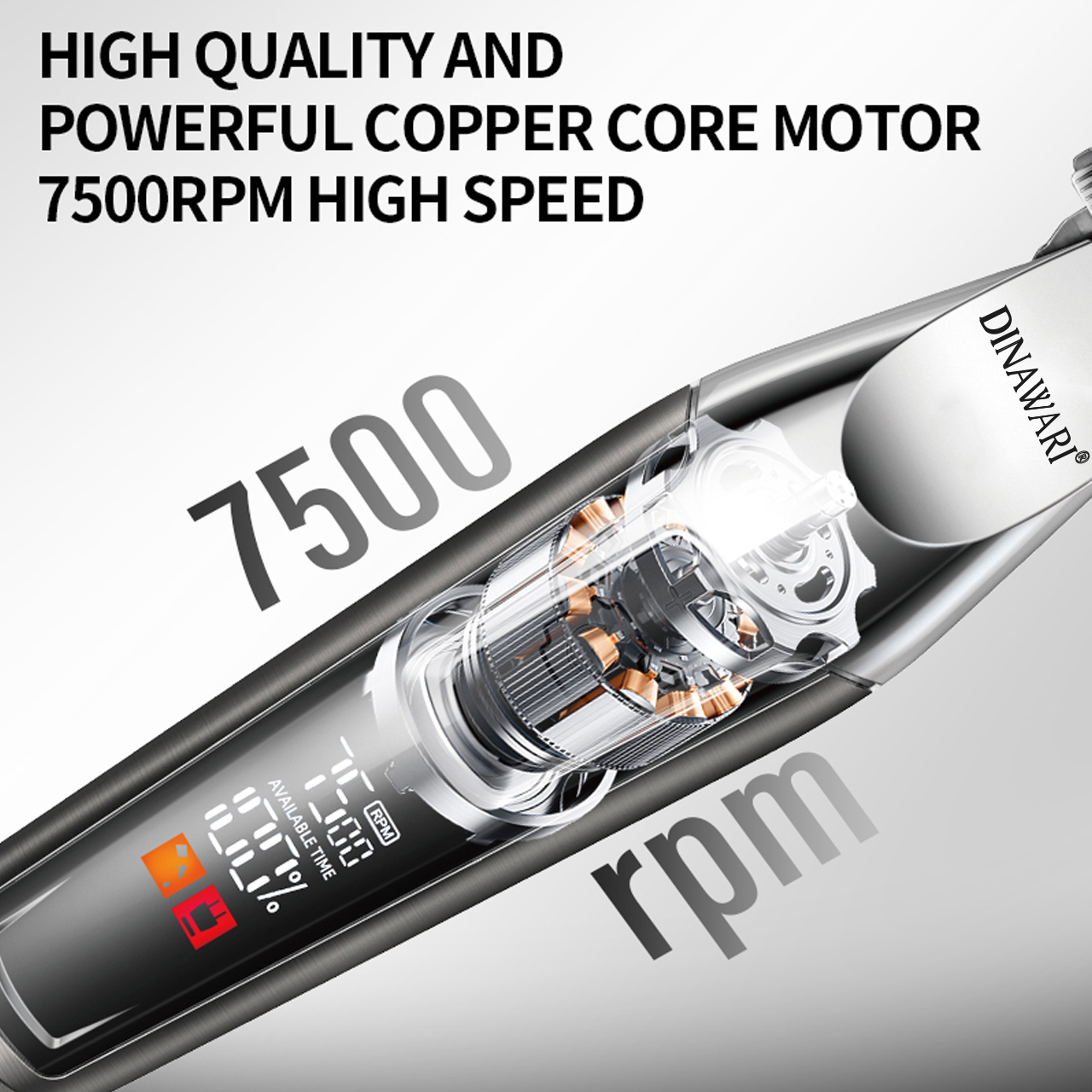 ماشین اصلاح موی سر و صورت شارژی دیناواری مدل D-166