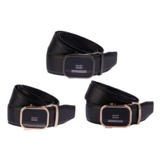 کمربند مردانه مدل ریلی MERI کد 34 بسته 3 عددی
