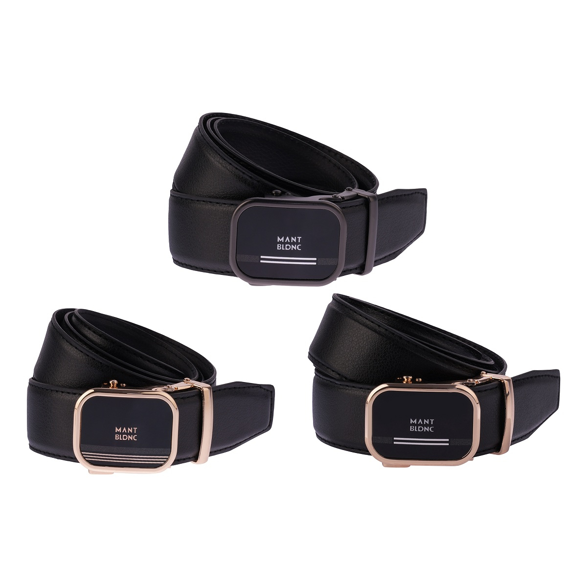 کمربند مردانه مدل ریلی MERI کد 34 بسته 3 عددی