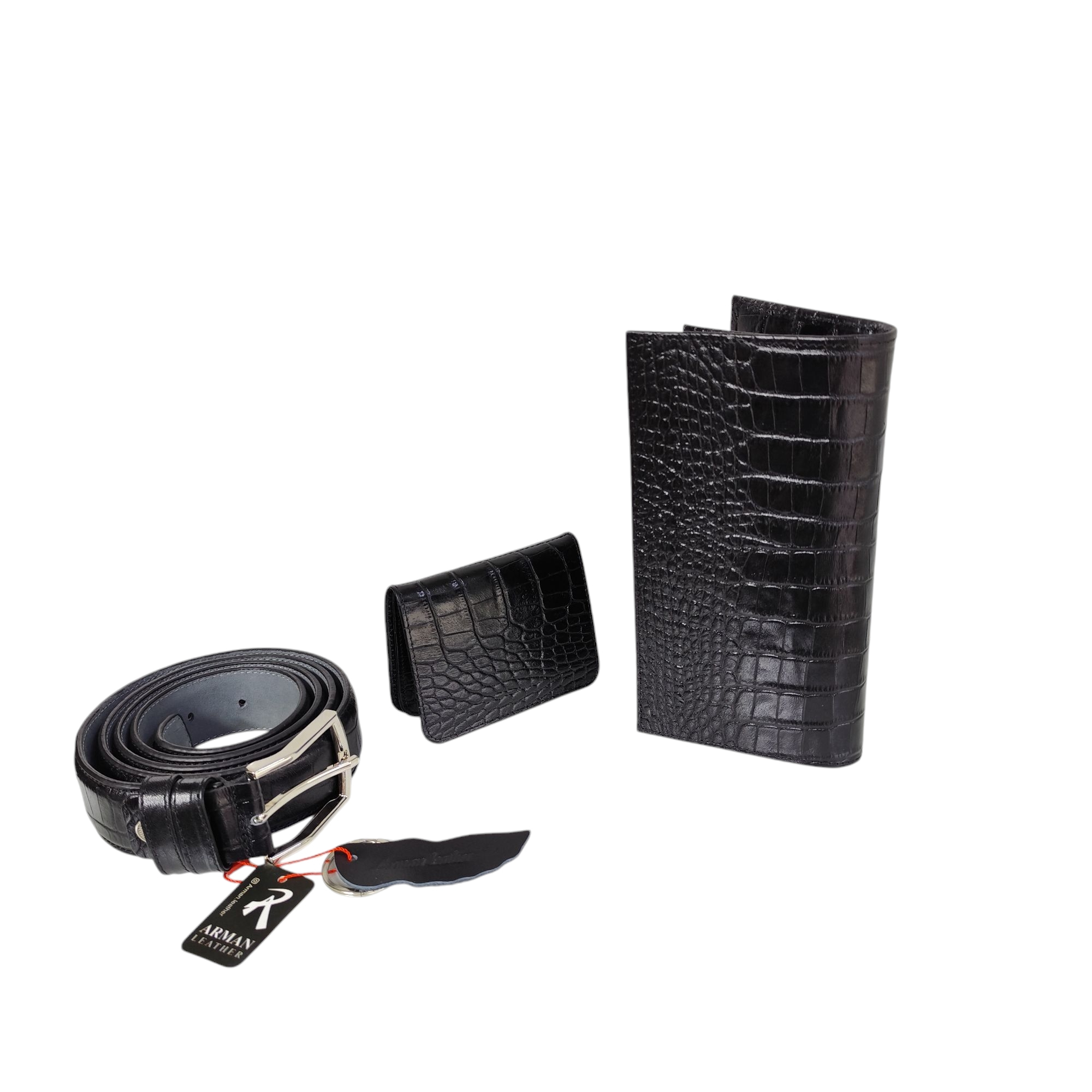 ست هدیه مردانه آرمان چرم مدل 520