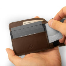 کیف پول مردانه چرم عطارد مدل چرم طبیعی کد K51