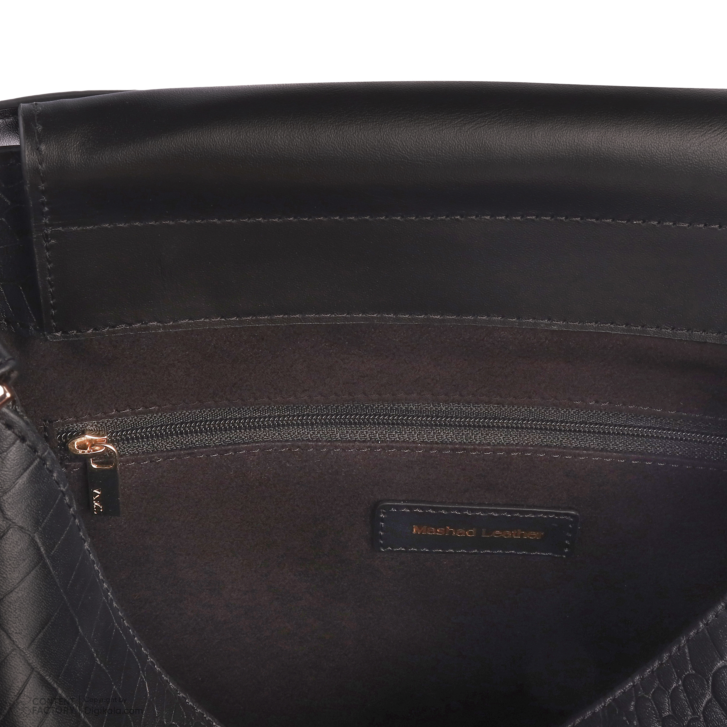 کیف دوشی زنانه چرم مشهد مدل S5317-001-01