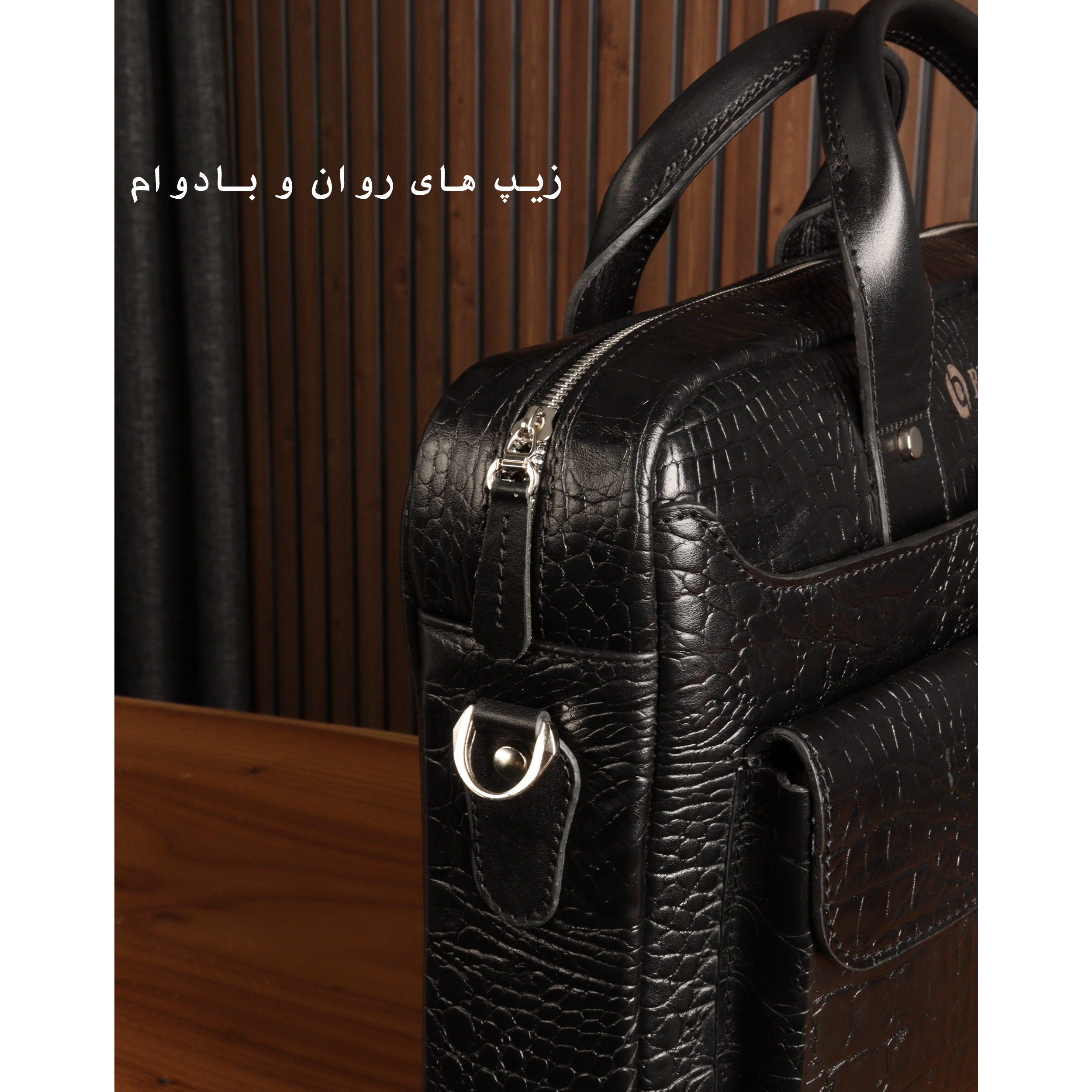 کیف اداری مردانه بیورا مدل چرم طبیعی کد eez42