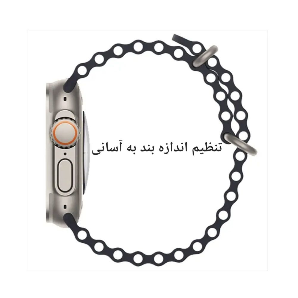 ساعت هوشمند ۴۹ میلی متری ULTRA3 مدل T7000 به همراه بند سیلیکونی