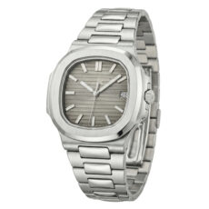 ساعت مچی عقربه‌ای کوارتز مردانه مدل کلاسیک لوکس بند استیل قفل مخفی کد P2