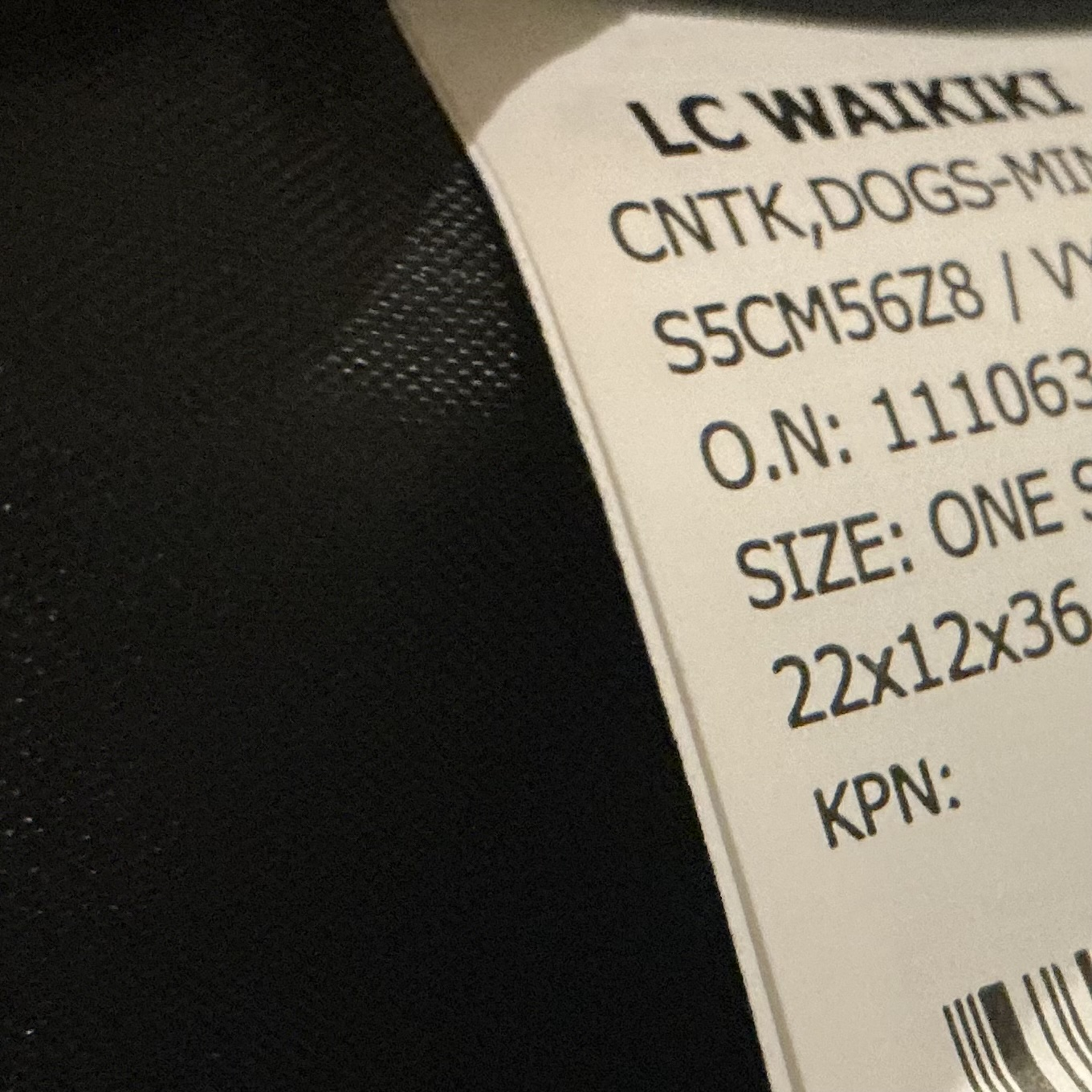 کوله پشتی مردانه ال سی وایکیکی مدل آنتی باکتریال ضد تعریق