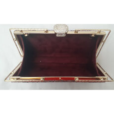 کیف مجلسی زنانه مدل قابدار سنگ پاش