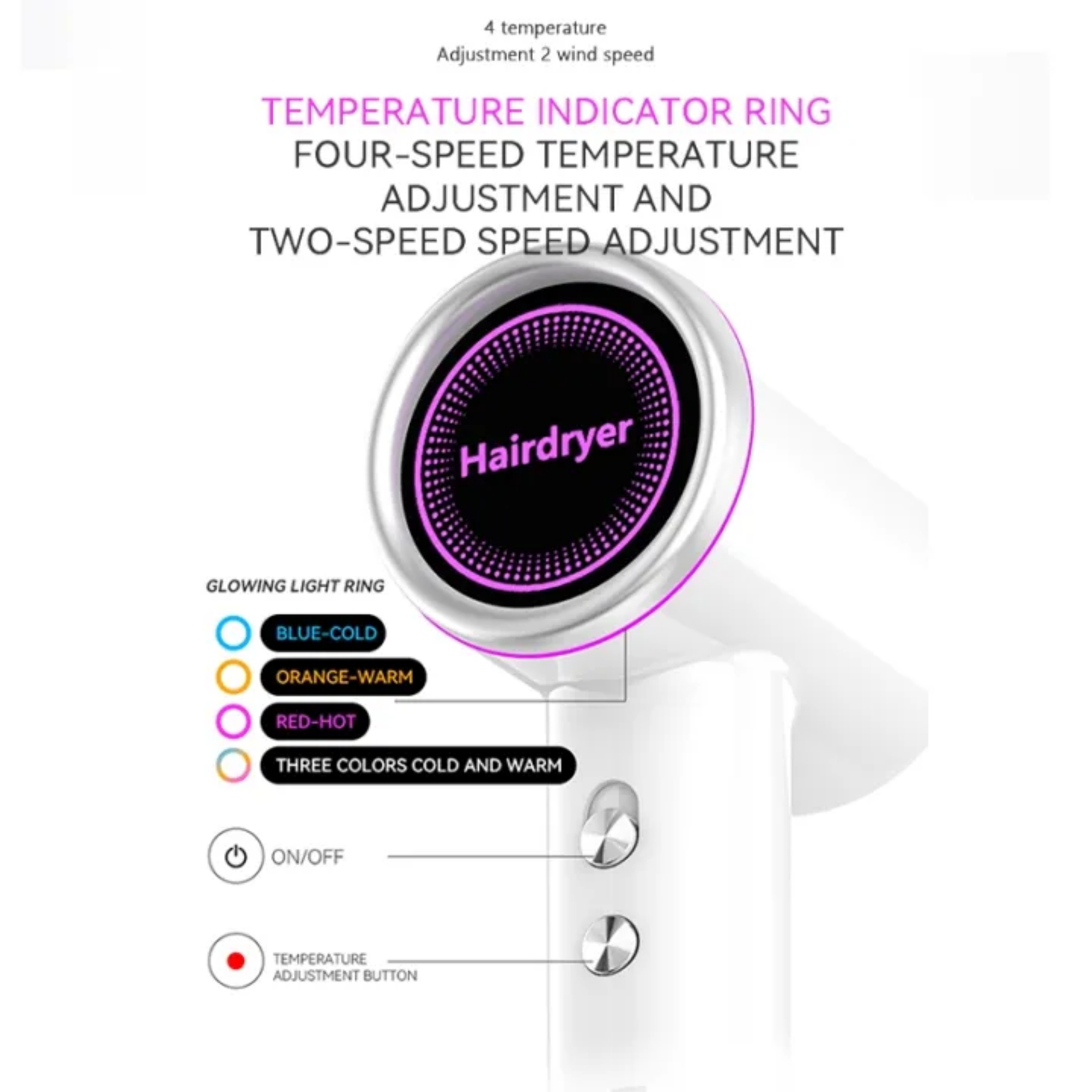 سشوار حرفهای 1600 وات کیمی مدل KM-6879