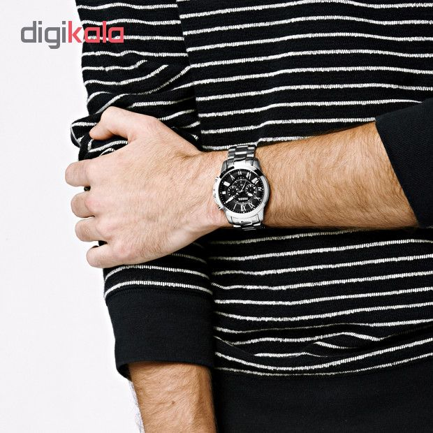 ساعت مچی عقربه ای مردانه فسیل مدل FS4736