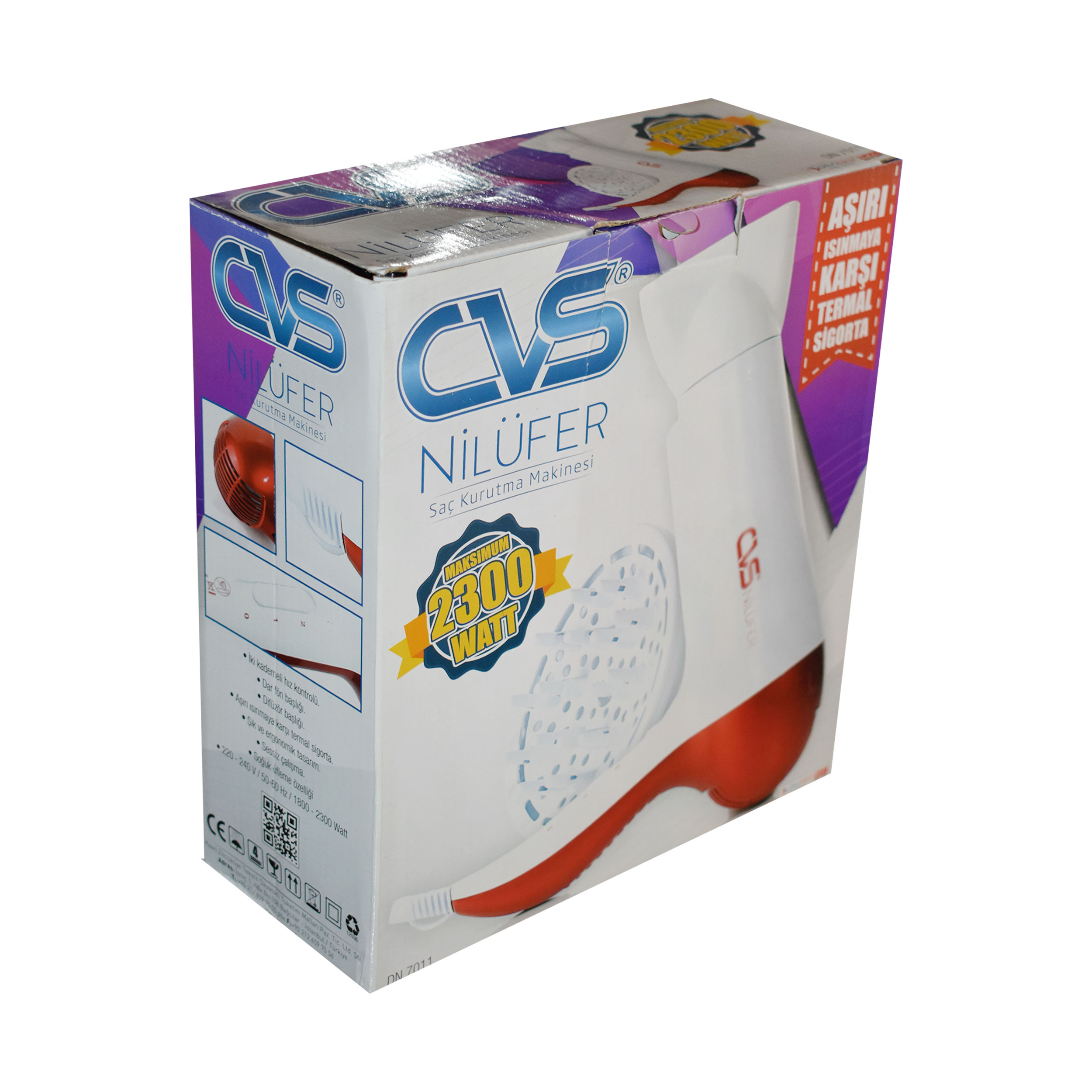 سشوار سی وی اس مدل DN - 7011