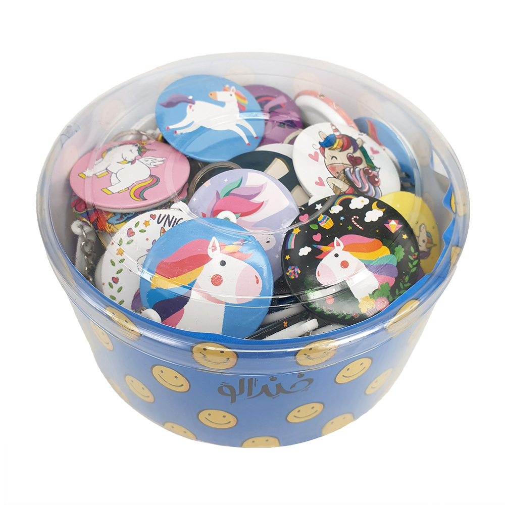 جاکلیدی خندالو مدل اسب تک شاخ یونیکورن کد 1 مجموعه 50 عددی