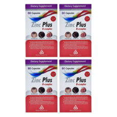 کپسول زینک پلاس داروسازی دانا 10 میلی گرم چهار بسته 60 عددی