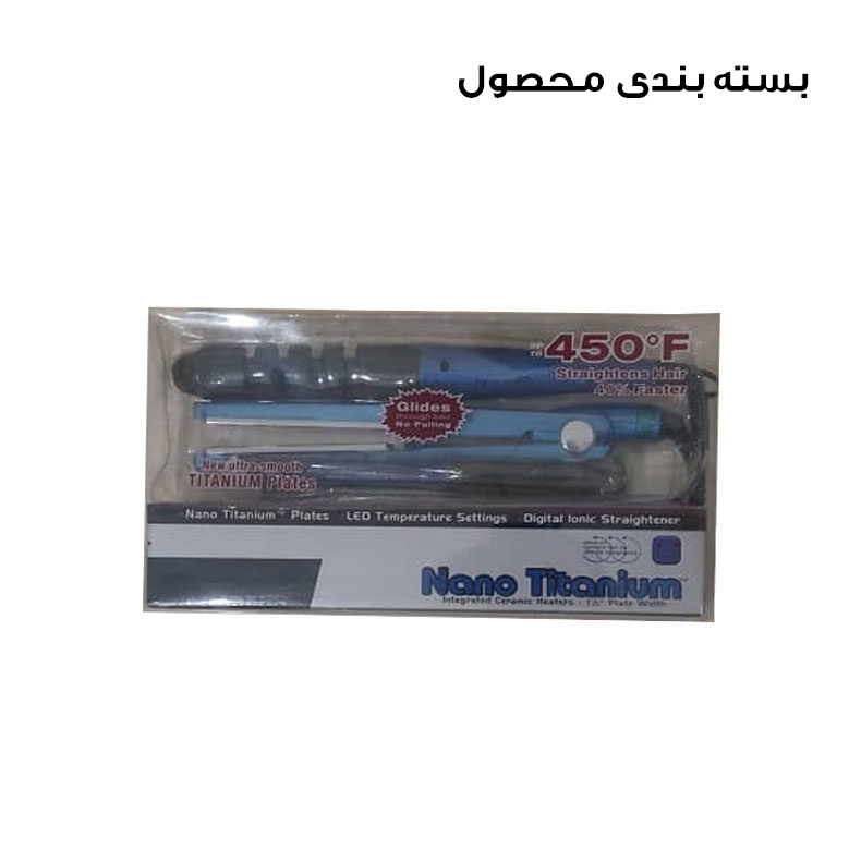 اتو و حالتدهنده مو مدل 3in1 به همراه فر کننده مو و شانه مو