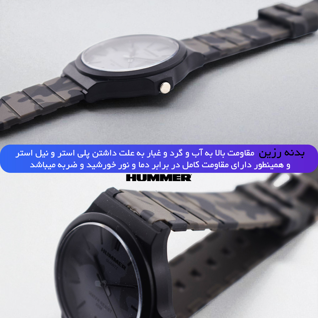 ساعت مچی عقربهای کوارتز مردانه هامر مدل 1100H-C5