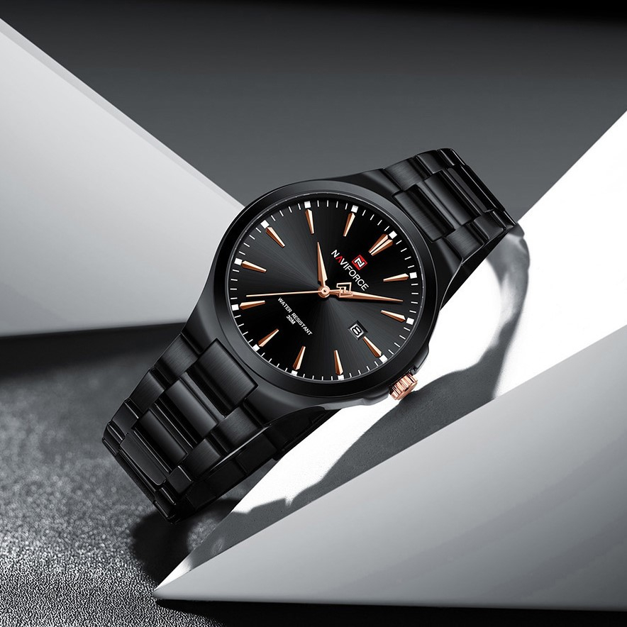 ساعت مچی عقربه‌ای مردانه نیوی فورس مدل NF9214BB