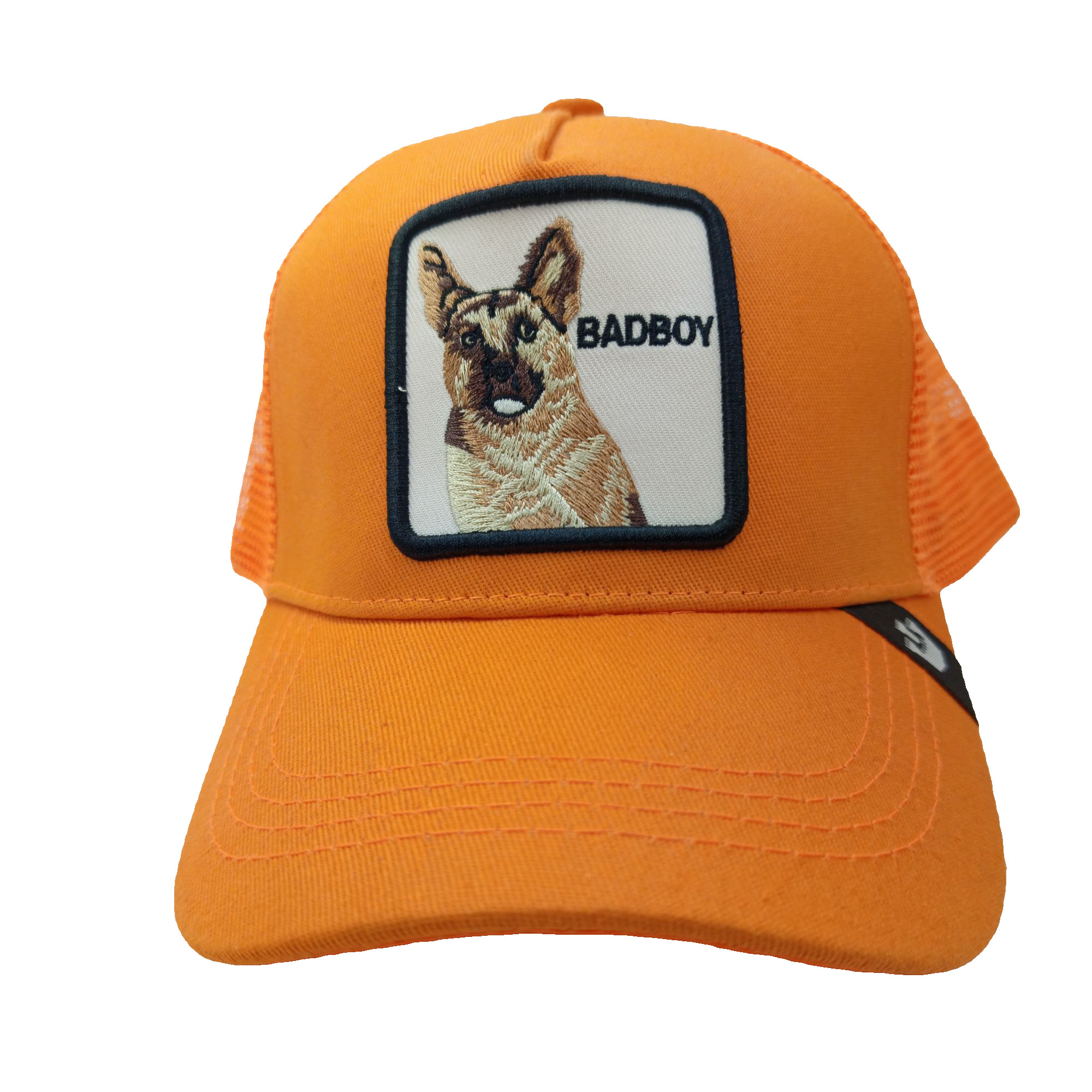 کلاه کپ مدل پشت توری طرح BADBOY