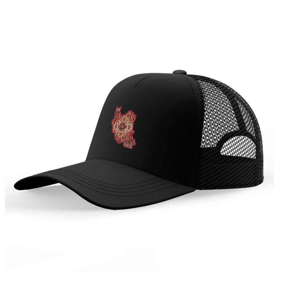 کلاه کپ پاد آفرین مدل نقشه ایران کد 343