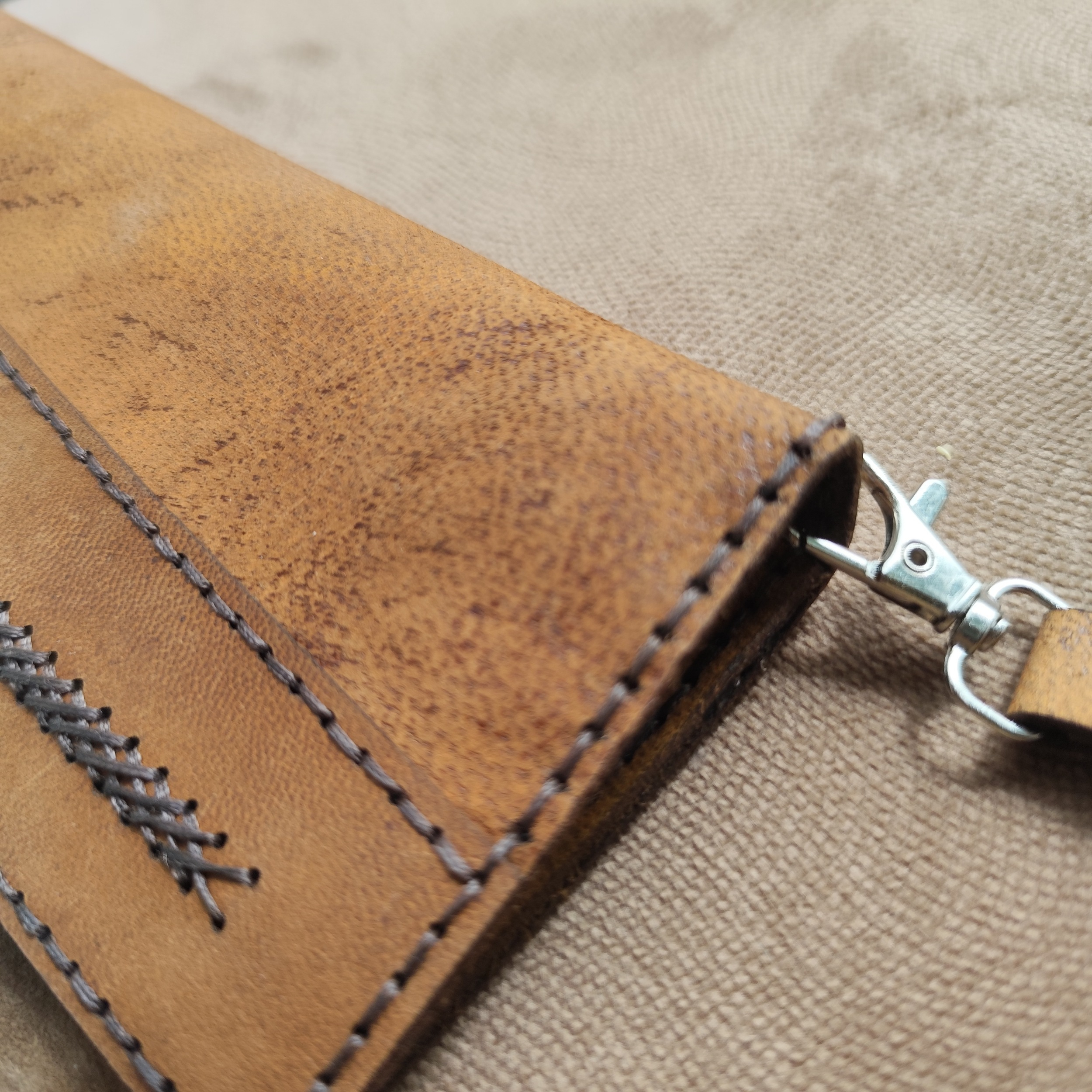 ست هدیه مردانه مدل چرم طبیعی کد Sch-set3