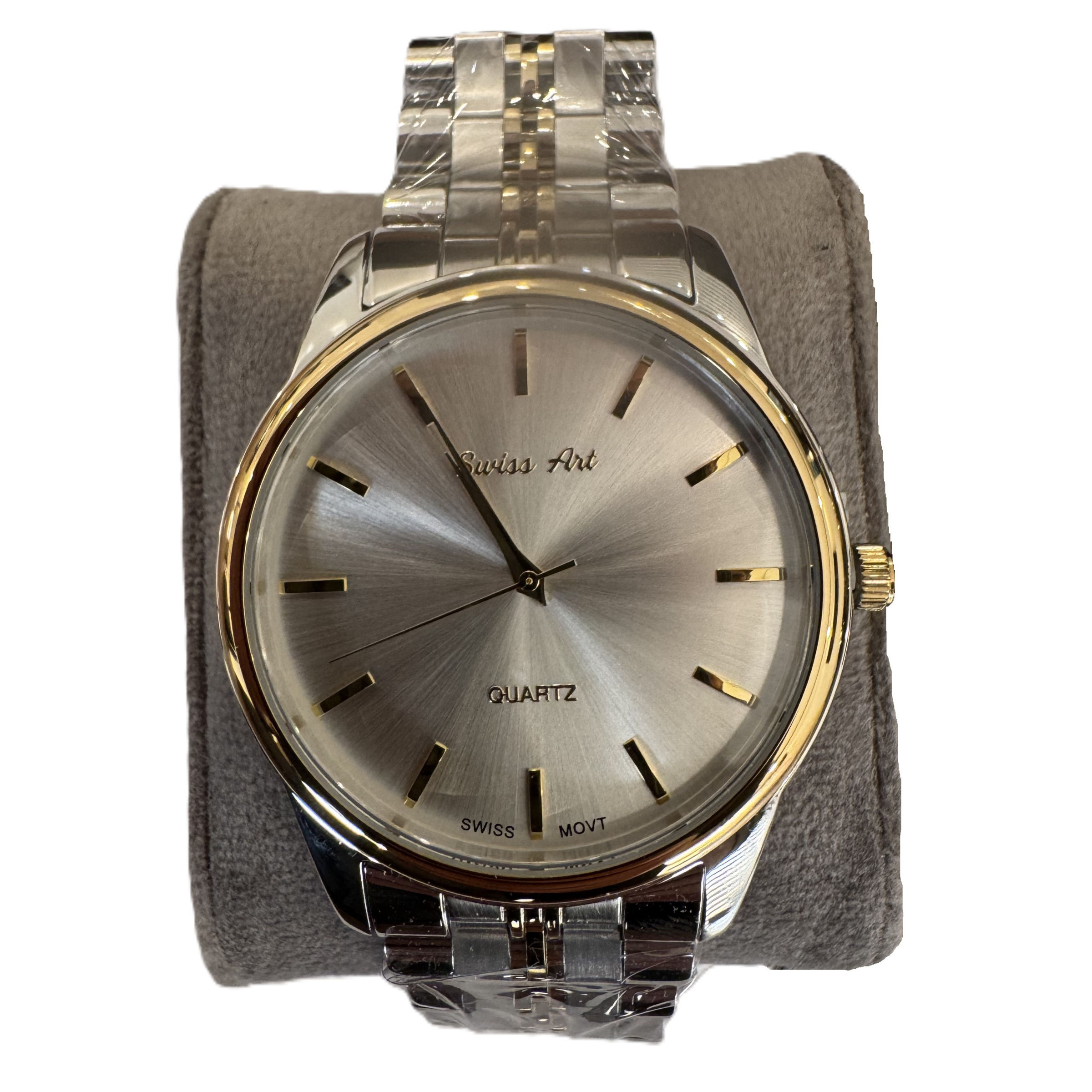 ست ساعت مچی عقربهای کوارتز زنانه و مردانه سوئیس آرت مدل ANT182-183SG1500