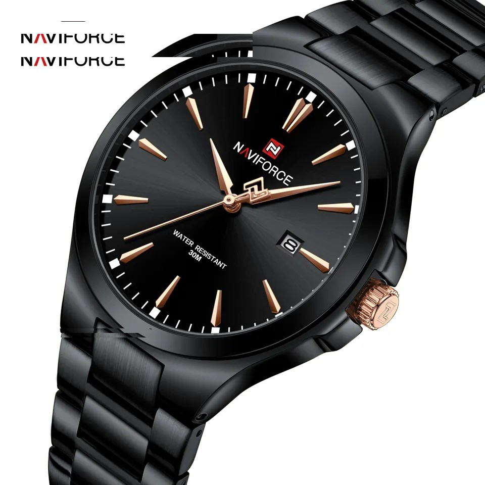 ساعت مچی عقربه‌ای مردانه نیوی فورس مدل NF9214BB