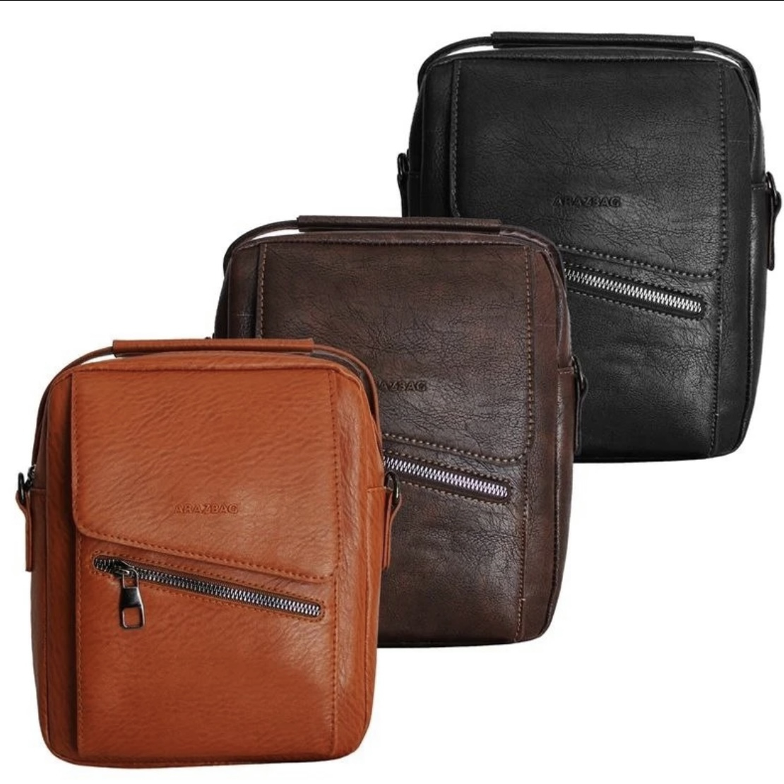 کیف رودوشی مردانه آراز مدل Enz_07