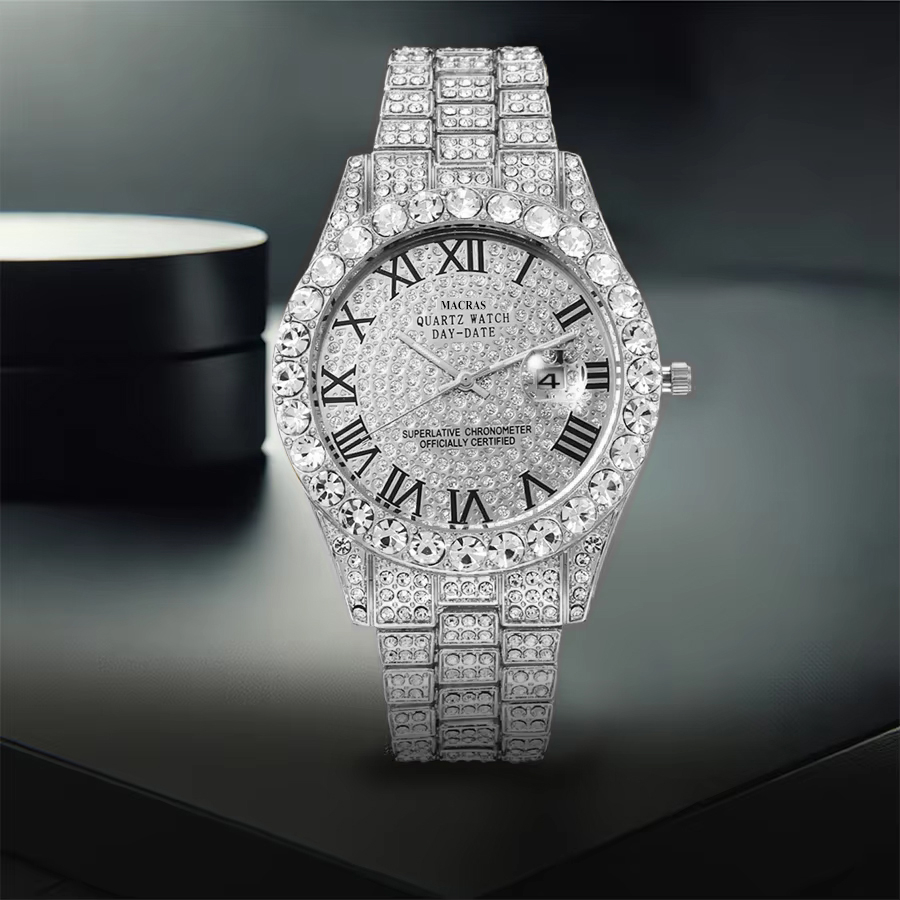 ساعت مچی عقربهای مردانه کوارتز مدل لاکچری کد UNAN-N-J1