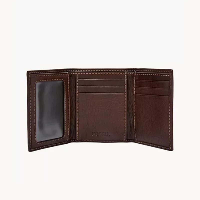کیف پول مردانه فسیل مدل Lufkin Trifold