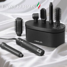 سشوار برسدار حرفه ای 1400 وات انزو پروفیشینال مدل KERATIN B1