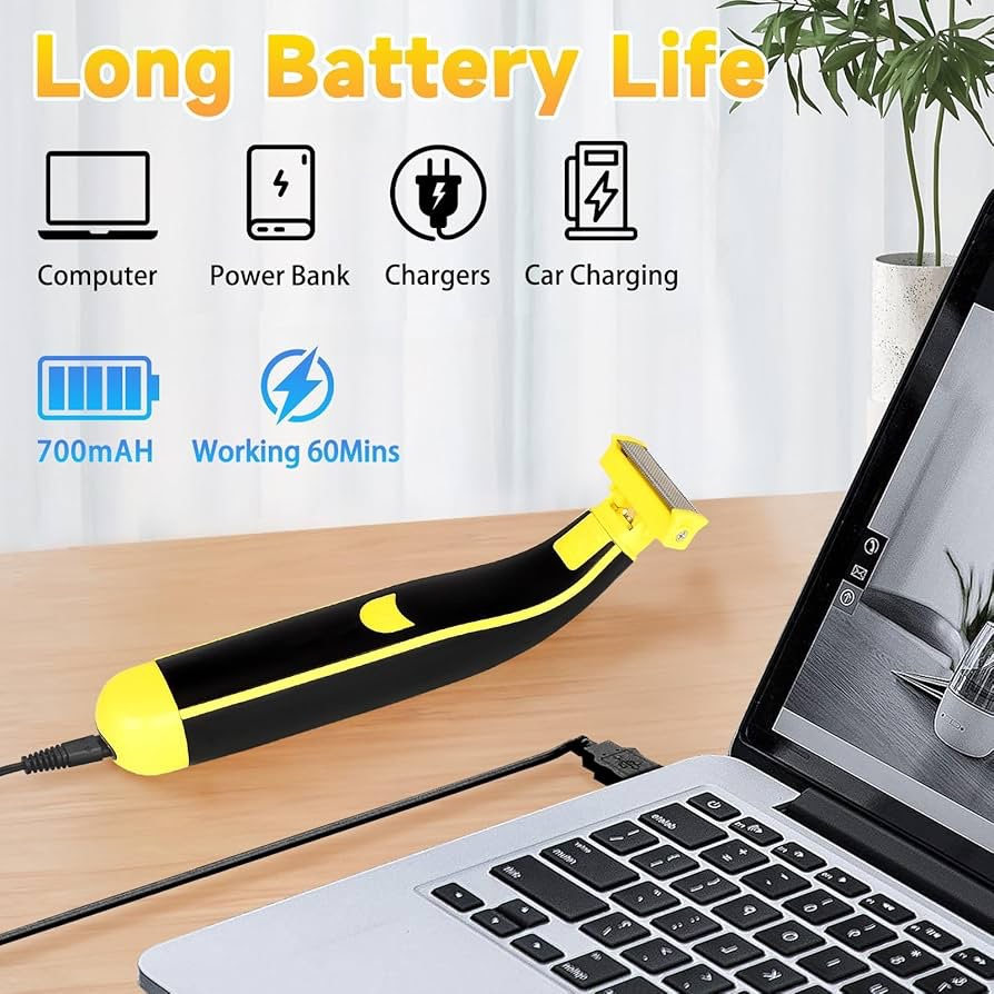 ست ماشین اصلاح موی صورت و بدن مدل ELECTRIC SHAVER