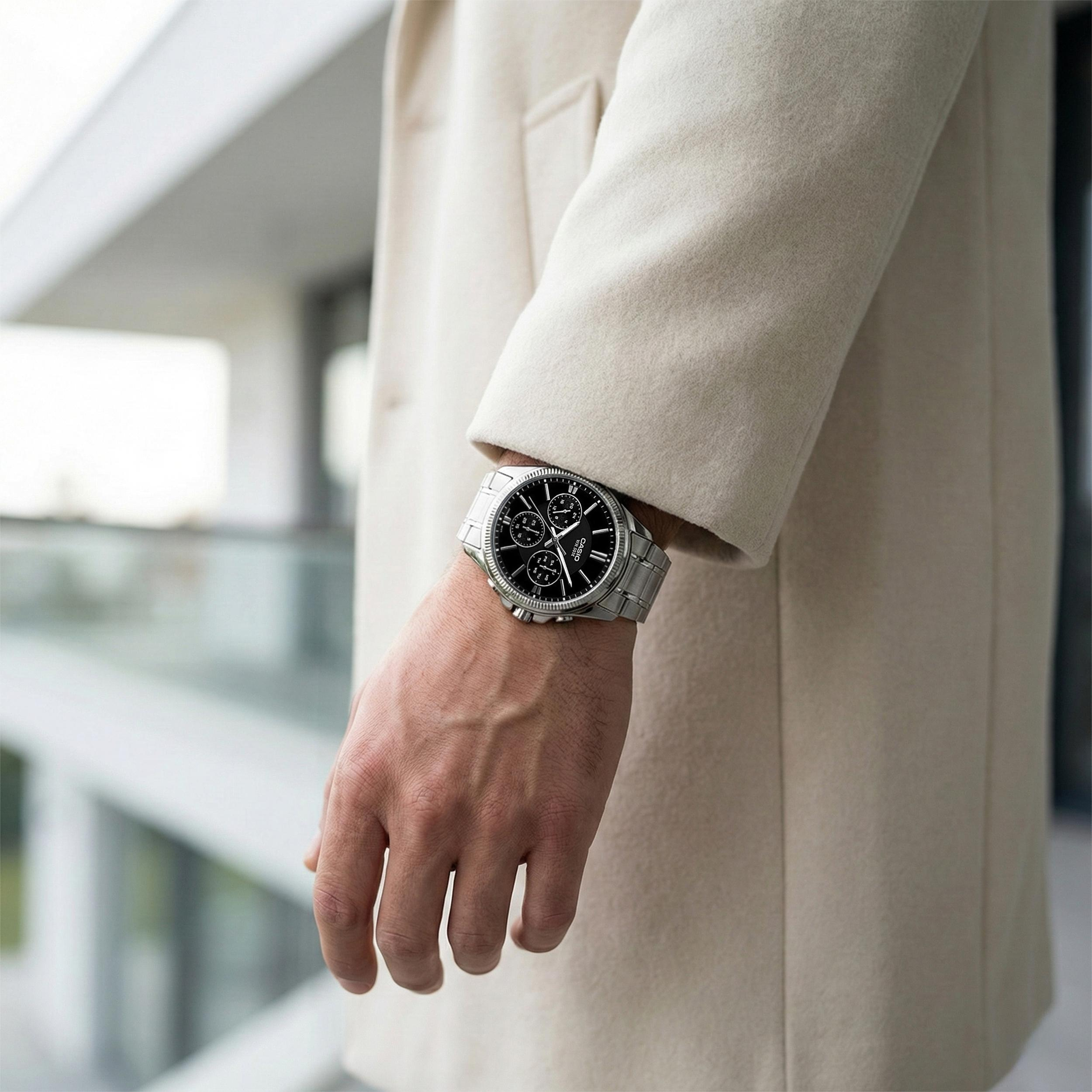 ساعت مچی عقربه‌ای کوارتز مردانه کاسیو مدل MTP-1375D-1AVDF