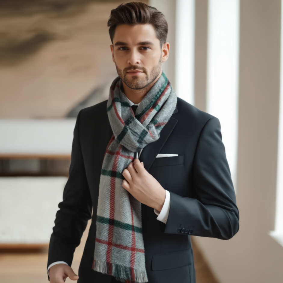 شال گردن مدل باران کد IMZA4