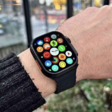 ساعت هوشمند ۴۹ میلی متری ULTRA3 مدل T7000 به همراه بند سیلیکونی