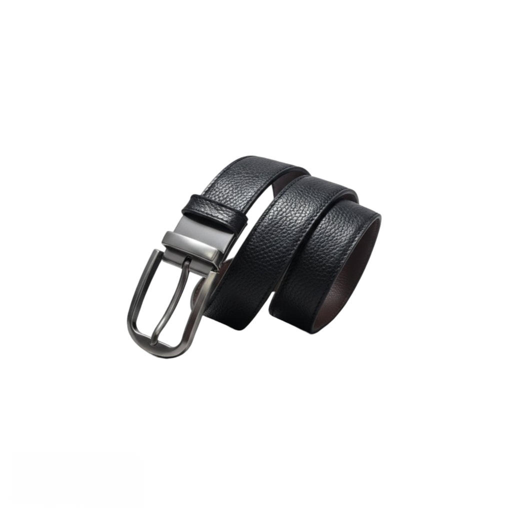 کمربند مردانه مدل چرم طبیعی فلوتر دورو