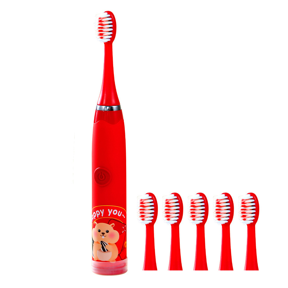 مسواک برقی مدل ultrasonic به همراه ۵ سری یدک