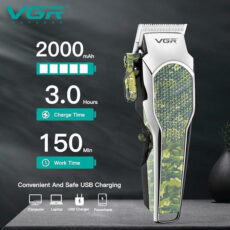 ماشین اصلاح موی سر و صورت وی جی ار مدل V-299