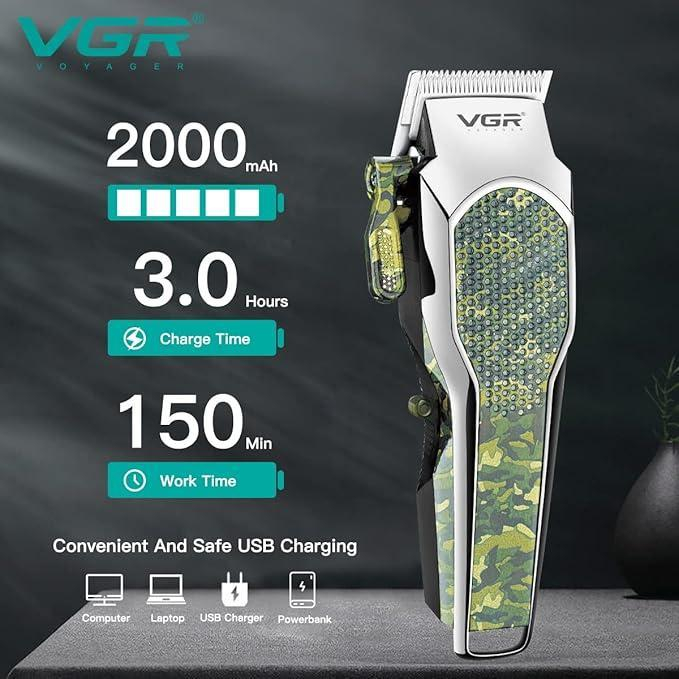 ماشین اصلاح موی سر و صورت وی جی ار مدل V-299