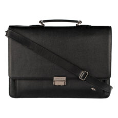 کیف اداری مردانه چرم مشهد مدل A5607-001-01 دارای 4 محفظه