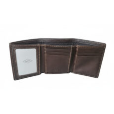 کیف پول مردانه فسیل مدل Lufkin Trifold