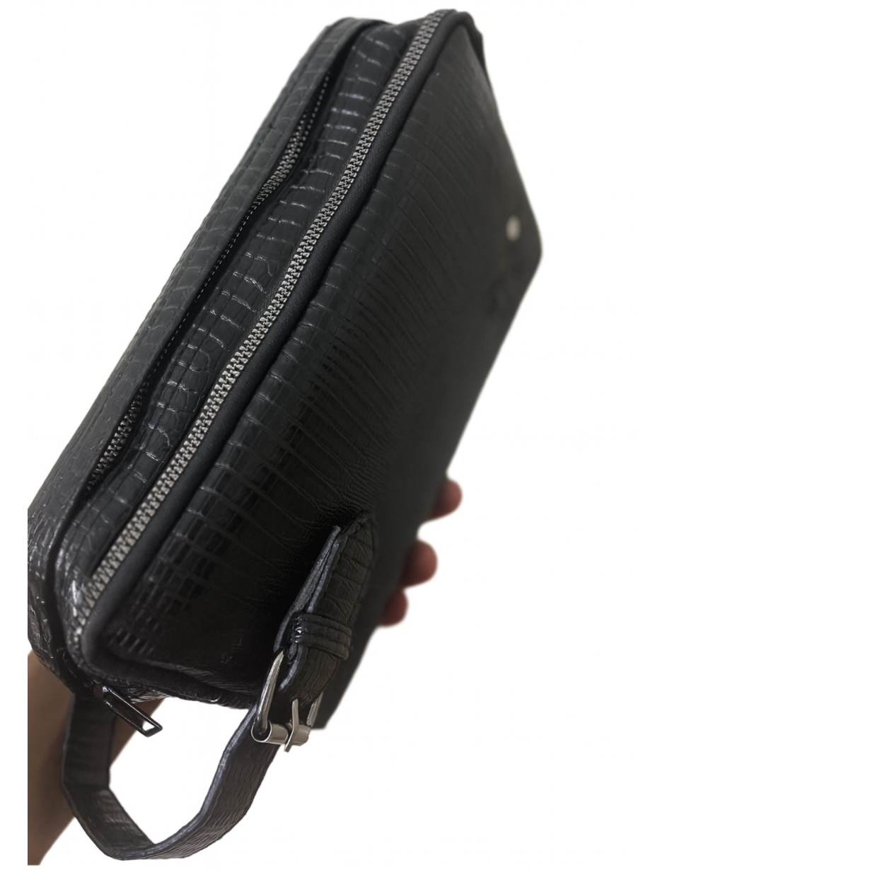 کیف دستی مردانه مون بلانک مدل پوست ماری