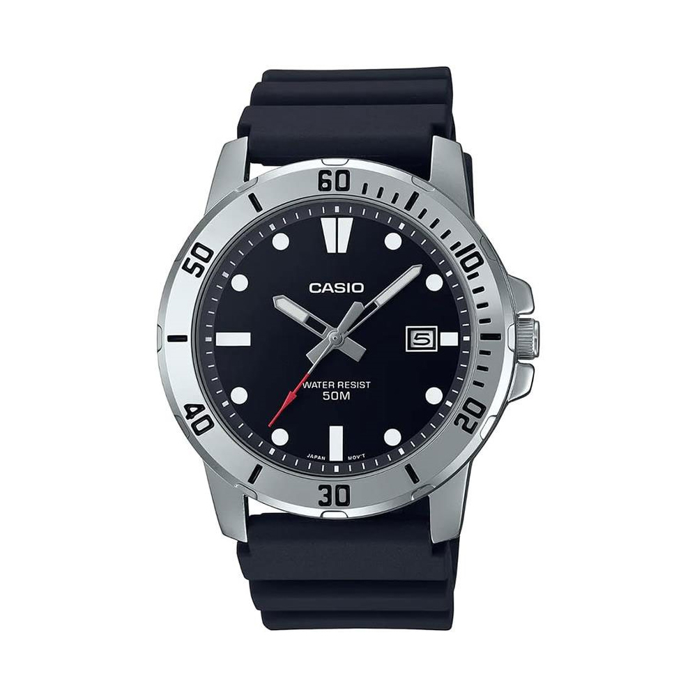 ساعت مچی عقربهای کوارتز مردانه کاسیو مدل MTP-VD01-1EVUDF