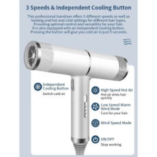 سشوار حرفه ای مدل dcg-7000
