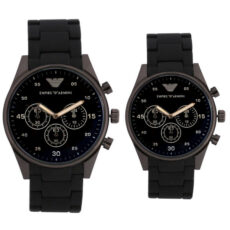 ست ساعت مچی عقربه ای زنانه و مردانه مدل 204