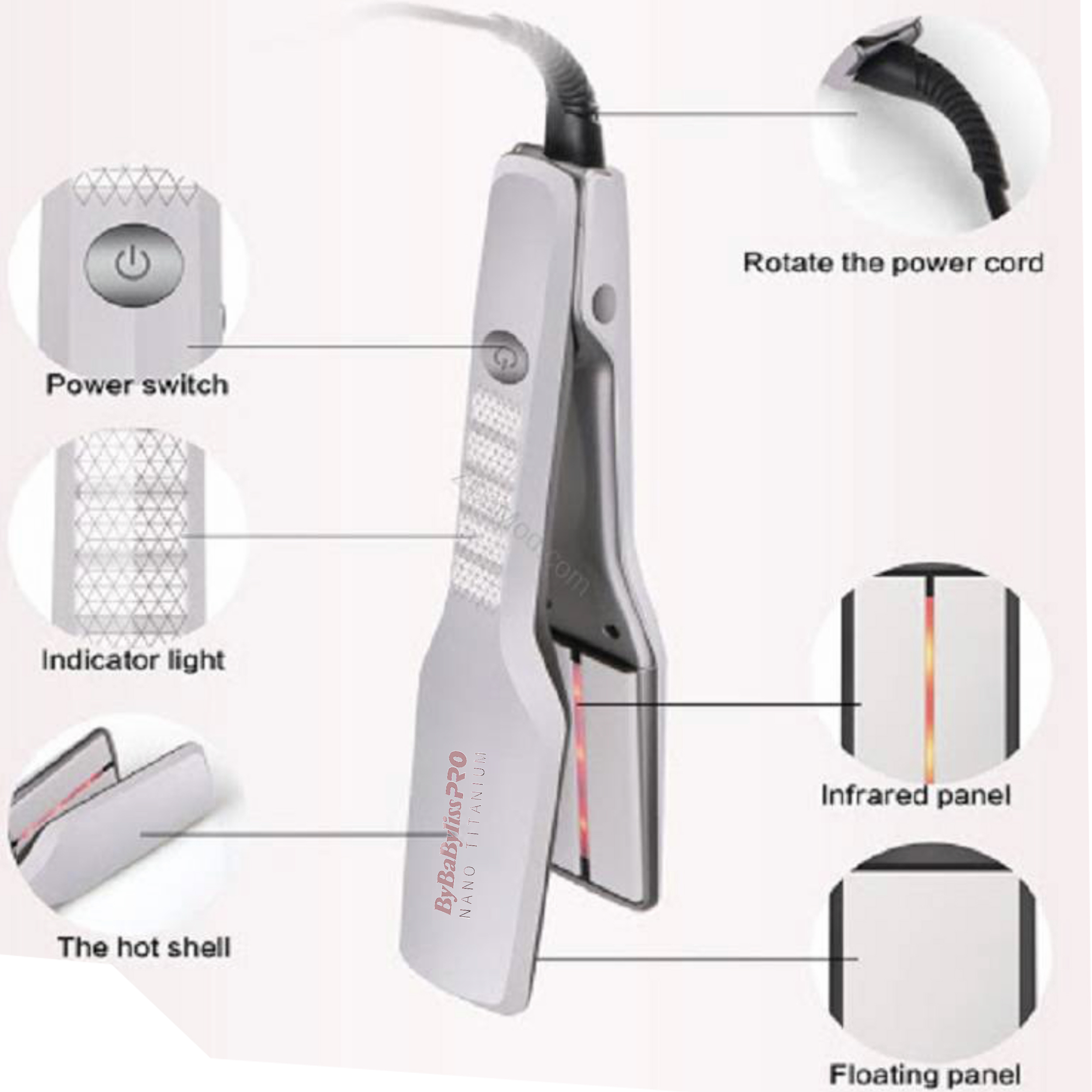 اتو مو بای بابیلیس پرو مدل 3388