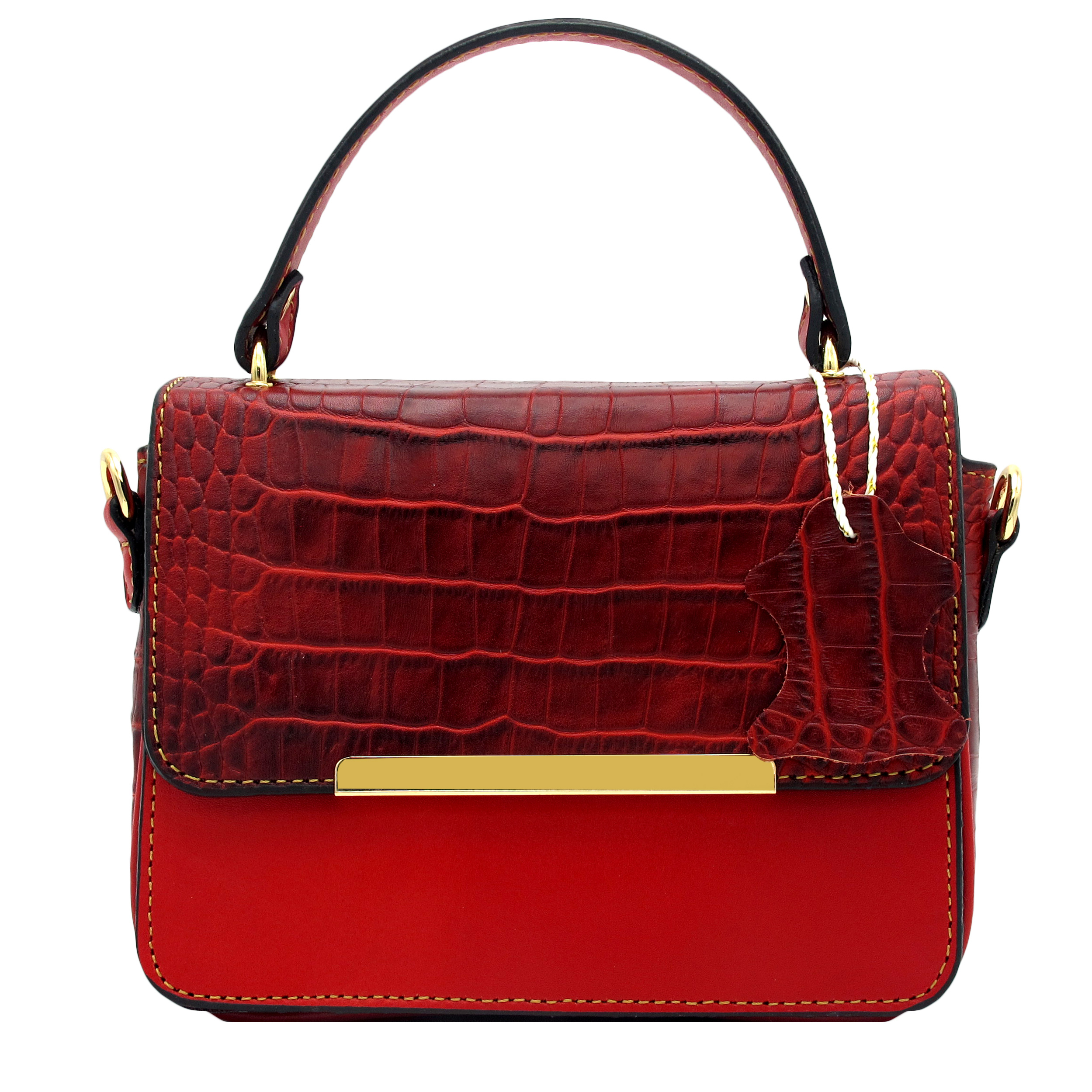 کیف دستی زنانه مدل چرم طبیعی کد MRS140-C