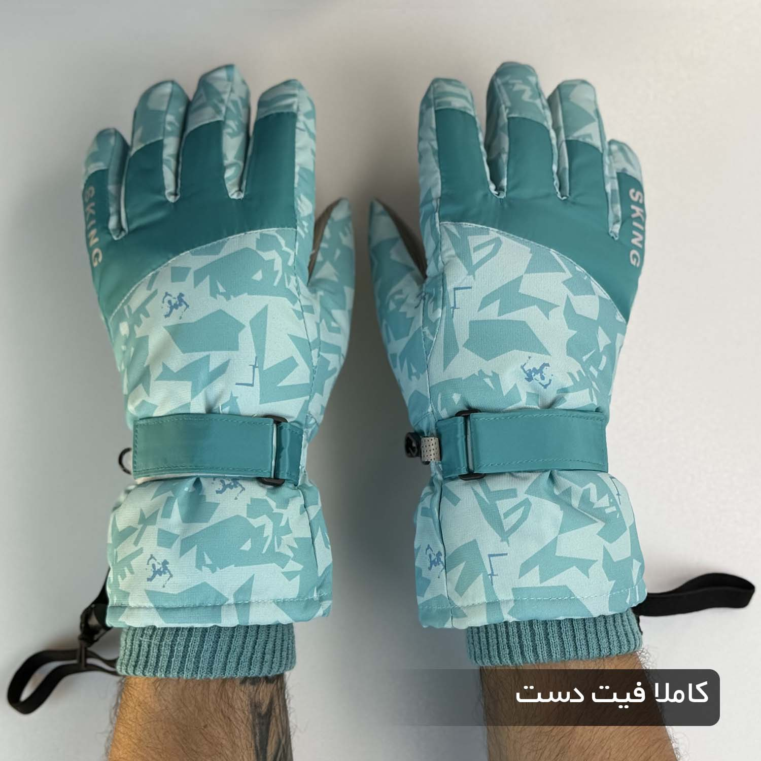دستکش اسکی مدل منفی کد 1967