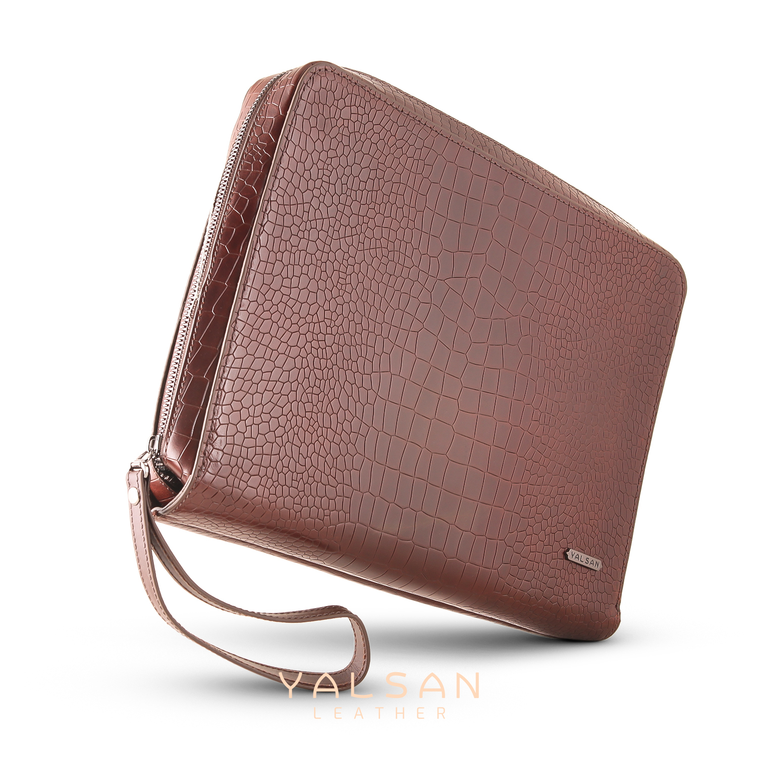 کیف اداری مردانه چرم یلسان مدل کلاور کد 113-PRM-03